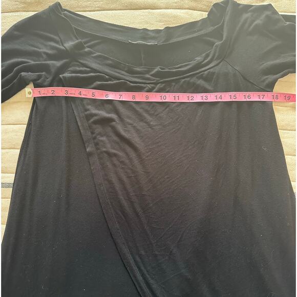 Annabelle Cross Front Hi-Low Tunic 3/4 Sleeve - Large - Picture 7 of 9